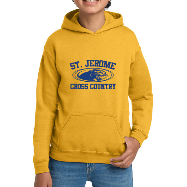 St. Jerome Cross Country Youth Heavy Blend Hooded Sweatshirt Thumbnail