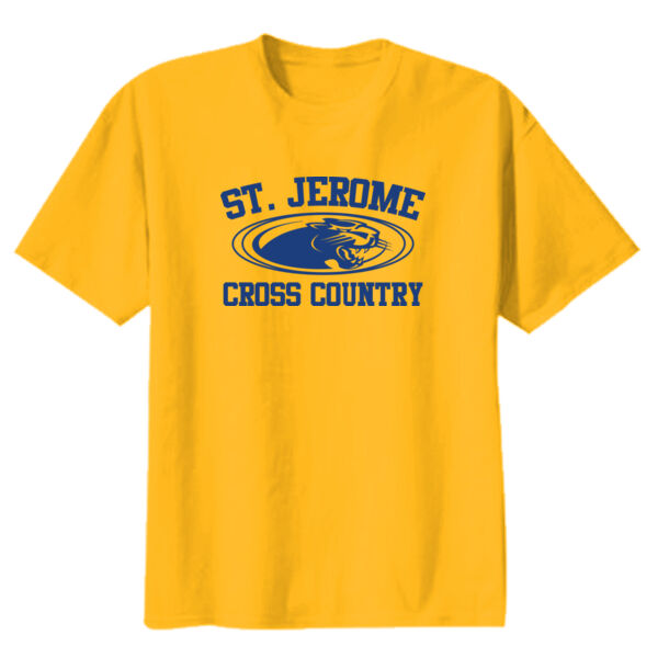 St. Jerome Cross Country Youth Heavy Cotton 100% Cotton T Shirt Thumbnail