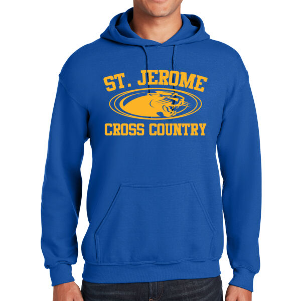 St. Jerome Cross Country Heavy Blend Hooded Sweatshirt Thumbnail