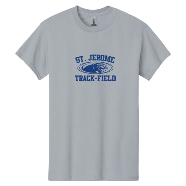 St. Jerome Track-Field Heavy Cotton 100% Cotton T Shirt Thumbnail
