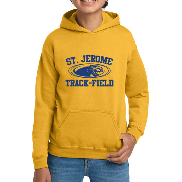 St. Jerome Track-Field Youth Heavy Blend Hooded Sweatshirt Thumbnail