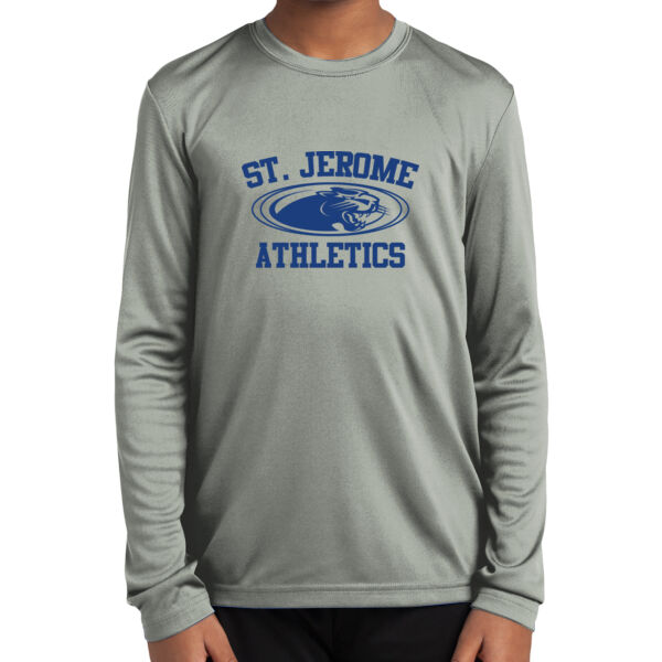 St. Jerome Athletics Youth Long Sleeve PosiCharge ® Competitor Tee Thumbnail
