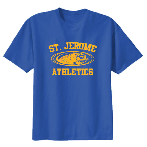 St. Jerome Athletics Youth Heavy Cotton 100% Cotton T Shirt Thumbnail