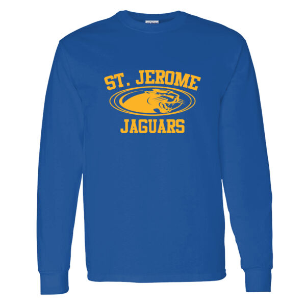 St. Jerome Jaguars Heavy Cotton 100% Cotton Long Sleeve T Shirt Thumbnail